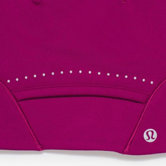 Lululemon Run for It All Beanie in Deep Fuschia